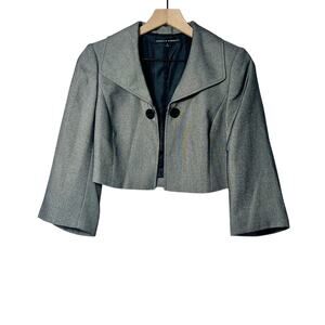ISABELLA DEMARCO GREY BLACK WOMEN BLAZER BRAND NEW SIZE 2